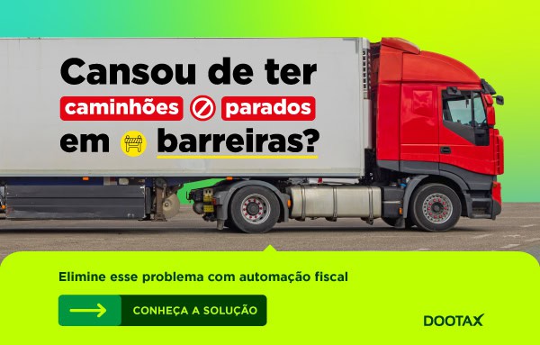 GNRE - Caminhões parados na barreira