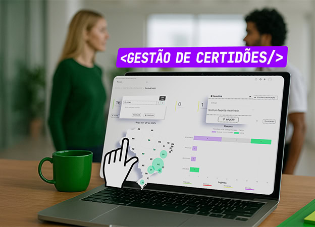 Gestão de certificados digitais no sistema Dootax, plataforma de gestão tributária e fiscal para facilitar processos empresariais e a emissão de certidões negativas.
