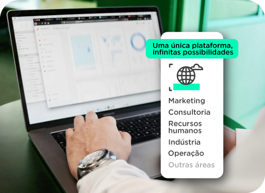 Softwares de gestão empresarial Dootax com plataforma integrada para marketing, recursos humanos, indústria, operação e mais, facilitando a administração de negócios de forma eficiente.